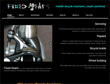 Tablet Screenshot of fixedgears.biz